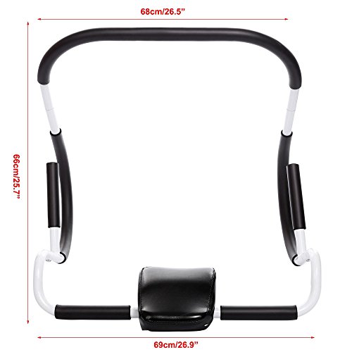 evokem Ab Roller Evolution Abdominal Machine, Portable Crunch Trainer Workout Home Gym Equipment (US STOCK) (AB Roller) - Thumbnail 6