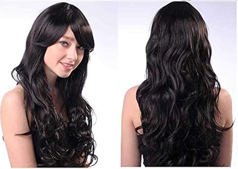 Buy Majik Free Size Synthetic Full Head Long Hair Wigs For Women