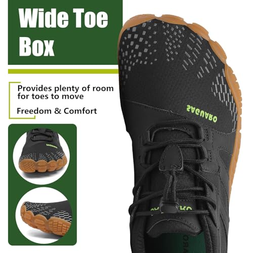 SAGUARO Barefoot Shoes Men Sneakers Minimalist Women Footwear Trail Running