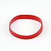 Green House-5pcs Blank Wristband Red Fashion Sports Silicone Wristband Bracelets(Shiped from US)