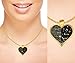 I Love My Wife Charm - Gold Color Necklace Heart - Gift For Her