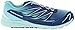 Salomon Women's Sense Mantra 3 Running Shoe, Gentiane/Igloo Blue/Firefly Green, 8 M US