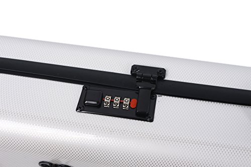 image for Yinfente Double Violin Case For Violin/Viola Case Mixed Carbon Fiber 4