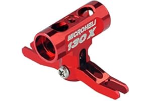 MICROHELI Precision CNC Aluminum Main Rotor Hub (RED) - Blade 130X