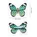 20 Pack Assorted Color Glitter 90S Butterfly Hair Clips Hairpins Mini Small Claw Snap Clasp Pins Barrettes Alligator Clamps Head Accessories Wedding Bridal Hair Styling Bows for Girls Teens Women