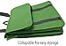 Earthwise Large INSULATED Grocery Bag Shopping Tote Cooler with ZIPPER Top Lid KEEPS FOOD HOT OR COLD (2 Pack)