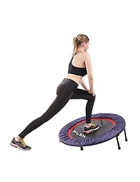 Pleny - Cama elástica de fitness con barra de manillar, 2 en 1, rebote de plomo, no plegable