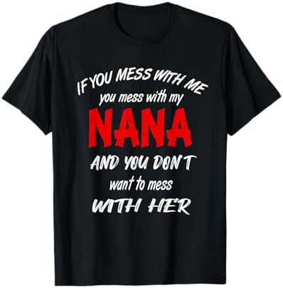 Amazon.com: I'm Nana's Favorite Seriously She Told Me Family Kids