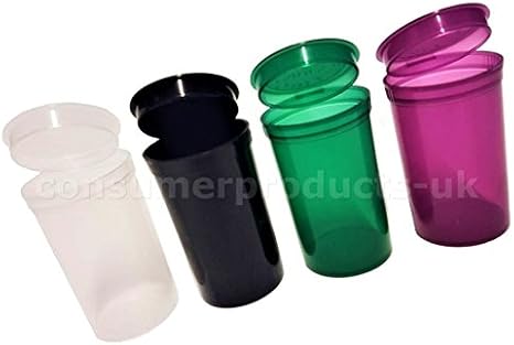 CPUK, Medikamentenbehälter / Pillenbehälter / Pillendose, mit Pop-up