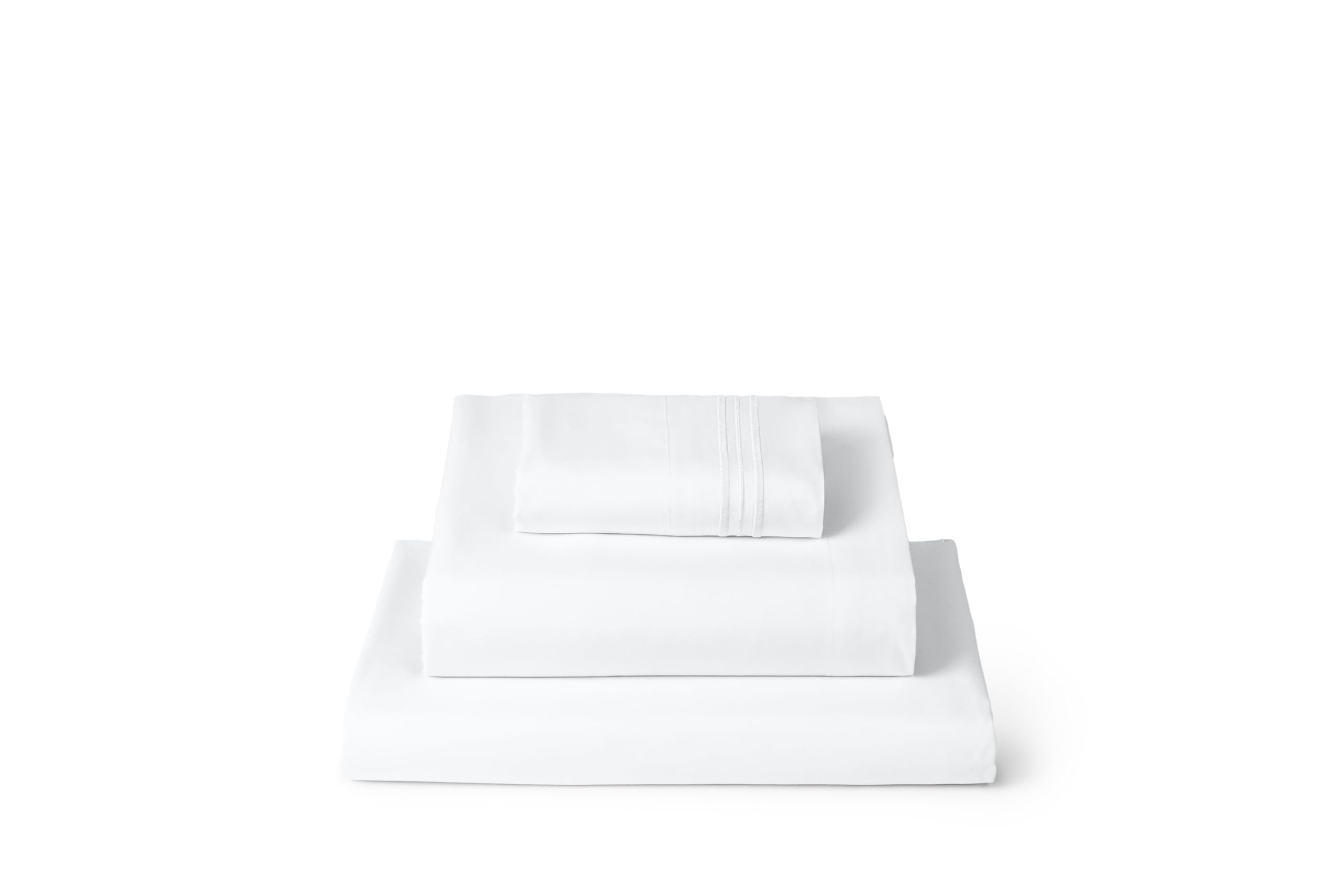 Photo 1 of Mellanni Twin Sheets Set - 3 PC Iconic Collection Bedding - Hotel Luxury, Extra Soft, Cooling Bed Sheets - Wrinkle, Fade, Stain Resistant (Twin, White)