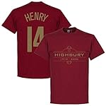 RE-TAKE(リテイク) アーセナル Highbury Tシャツ No.14 アンリ(チリレッド) CHILLI-PNN-4870P (インポートL)