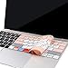 MOSISO Keyboard Cover Compatible with MacBook Pro 13 inch A1708 Without Touch Bar 2017 2016 Release & Compatible with MacBook 12 inch A1534, Silicone Protective Skin, Mac OS X Shortcut, Rose Quartz