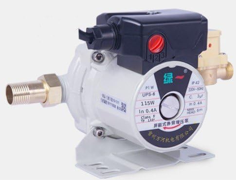 Quality Mute 115W 220V 50HZ 50L/Min Electric Gas Hot Water Heater Silent Water Pressure Booster Pump with Automatic Flow Switch
