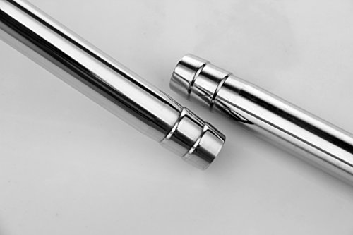 JARDLI Metal Lily Pipe Stainless Steel Inflow Outflow for Aquarium Planted Tank (13mm for 12/16mm (1/2'') Tube)