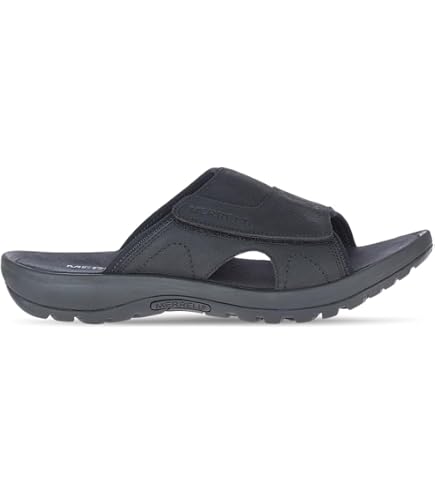 Amazon.com | Merrell Men's HYDRO SLIDE 2 Slide Sandal, Black, 7