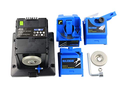 Multi-Functional Electric Knife Sharpener/Chisel/Plane Blade/HSS Drill Sharpening Machine Use For Kitchen Knives Power Tools - Thumbnail 5