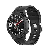 Klaas Nic 22mm Silicone Band for Samsung Galaxy Watch 46mm/Gear S3 Classic/Frontier,Quick Release Strap for Amazfit GTR 47MM/Huawei GT/Fossil Q/Ticwatch E2/S2