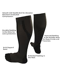 Calcetines de compresión Hoplite Premium: apoyo serio y protección para levantamiento, correr y OCR