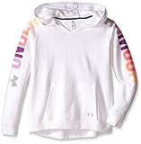 Under Armour Girls' UA Favorite Fleece Hoodie Small / 8 Big Kids White