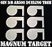 Magnum Target 6in. 3/8in. Thk. AR500 Steel Targets for DIY Dueling Trees - Six Metal Paddles