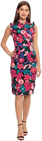 short sleeve necktie midi dress maggy london Short Sleeve Necktie Midi Dress (Women)