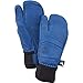 Hestra Fall Line Leather 3-Finger Short Freeride Glove Snow Superior Grip Skiing Mountaineering Accessory