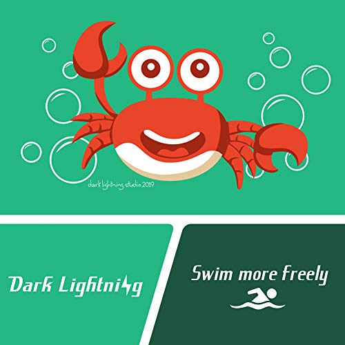 image for Dark Lightning Toddler Swim Vest, Best Baby Life Jacket for 30-50 Poun