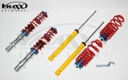 V-Maxx Combination Thread Lowering Kit for Audi A3 8L (1996 to 2002) Biellettes Included
