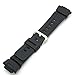 PERFIT Casio Replacement Watch Band + Spring Rods for G-Shock G100 G101 G200 G2110 G2300 G2310 G2400 GW2300 GW2310 (Black)