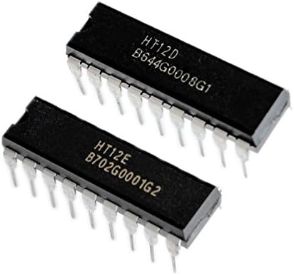 LIGHTHINKING 10pcs/LOT 5PCS HT12D and 5PCS HT12E DIP20 HT-12D+HT-12E