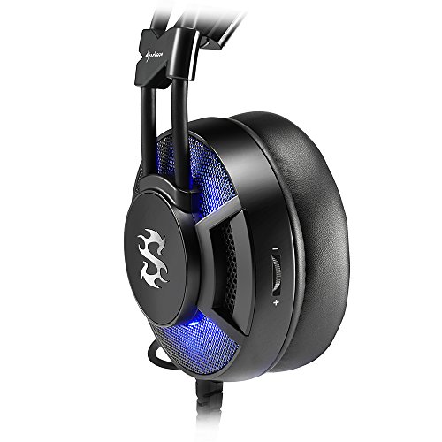 Sharkoon-SGH2-Auriculares-Gaming-con-Cable-Estereo-Microfono-NegroAzul