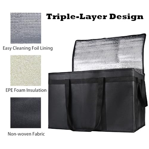 XXXL cooler bag, extra large Oxford fabric, waterproof, splash proof, foldable, stable carry handle, ideal for camping, picnics, storage