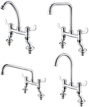 Dispensador de agua fría y caliente, fregadero de lavabo, giro de 360