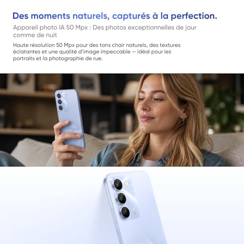realme C100 5G Smartphone 4GB+128GB, 5G Smartphone, 6600mAh and 45W Charging, 6.8 Inch 144Hz Android Mobile Phone, 50MP AI Camera, 6.5W Reverse Charge, IP64, Purple