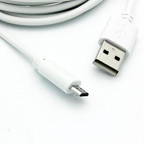 White 10ft Long USB Cable Rapid Charger Sync Power Wire Data Cord