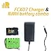 FrSky Transmitter QX7 FCX07 Charger&NiMH Battery Combo 2000mAh 7.2V Dual Mode Battery Charger Kit