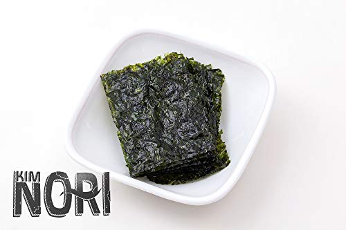 Organic Kimnori Kim Nori Roasted Seasoned Seaweed Snack, Korean BBQ, 3-Pack Organic, USDA ORGANIC, Gluten Free, No MSG, NON-GMO, Vegan - Thumbnail 2
