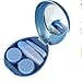 Contact Lens Case Cut Design Bottle Travel Kit Color Send in Random 1 Piece (Egg Shape (ramdom))
