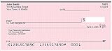 Top Tear Pink Safety Personal Checks - Value Priced (1 Box of Singles, Qty. 125)