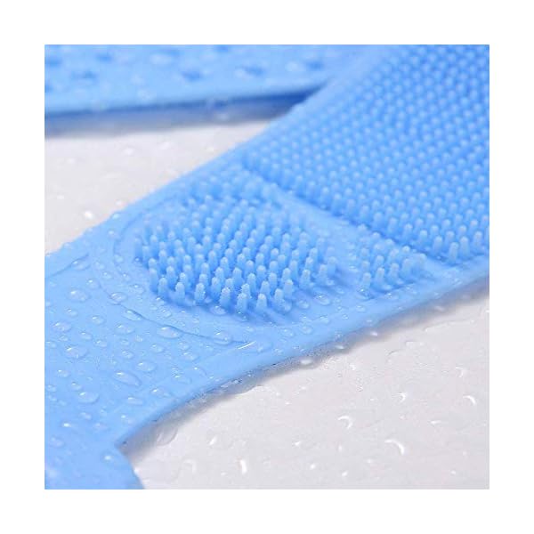 Yolistar-Silicone-Bath-Body-Brush-Body-Back-Shower-Scrubber-Long-Bath-Brush-for-Shower-Exfoliating-SPA-Massage-Skin-Care-Cleansing-Easy-to-Clean-Lathers-Well-Eco-Friendly Yolistar Silicone Bath Body Brush, Body Back Shower Scrubber Long Bath Brush for Shower Exfoliating SPA Massage Skin…
