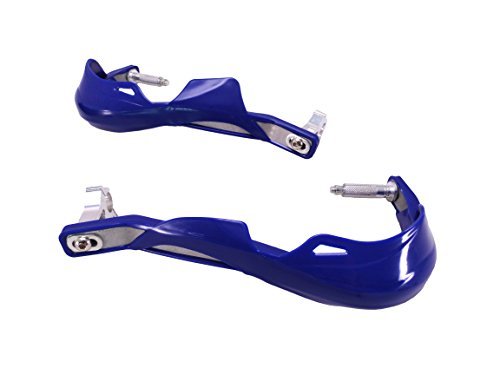 Blue Motorbike Hand Brush Guards to fit 22mm 7/8 inch Handlebars for Motocross Supermoto Enduro Scrambler Off Road Bike