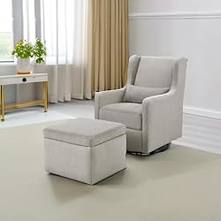 Carter's by DaVinci Adrian Swivel Glider with