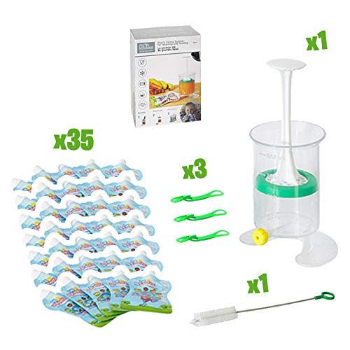 fill and squeeze baby food