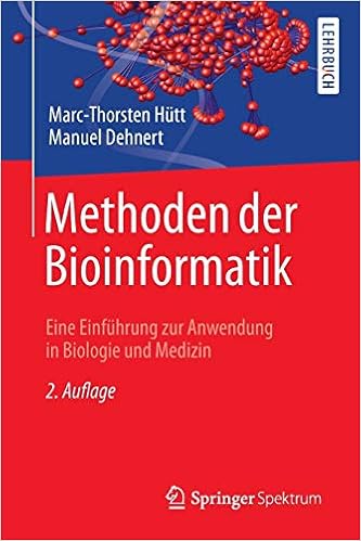 Methoden Der Bioinformatik Eine Einfuhrung Zur Anwendung In Biologie Und Medizin Amazon De Hutt Marc Thorsten Dehnert Manuel Bucher