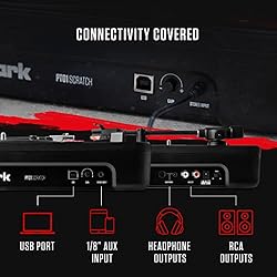 Numark PT01USB - Portable Vinyl Record Player, USB
