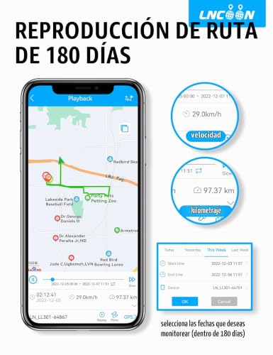 4G GPS Locator, 10000mAh GPS Tracker for Long Trip Tracking, Anti-Theft Tracker, for Vehicle Management and Asset Tracking-Required Subscription