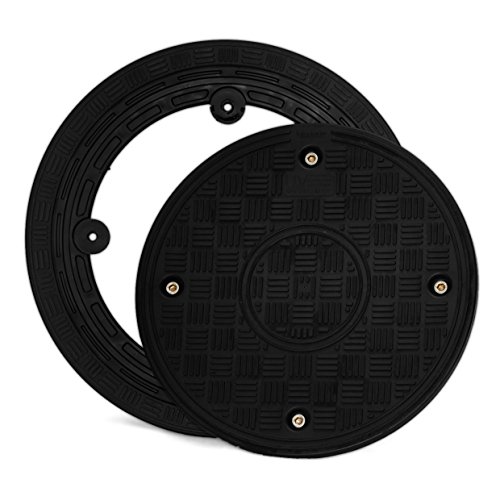 KG Schacht DN300 Komplett SET 1,24m KG Rohr Kanal Entwässerung Deckel rund – Bild 8