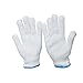 Marketty Gloves Heat Resistant Oven Glove Hot Surface Handler,Oven Mitts, BBQ Gloves for Cooking, Grilling, Baking,White, 6-Pack (3 Pair)