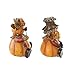 Goose Creek Polystone Table Decor Harvest Pumpkin People Dolls for Home Fall Decor, 2 ASST