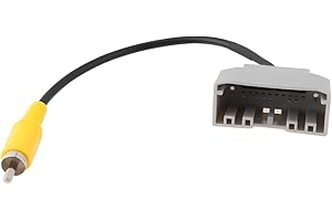 SING F LTD Stereo Radio Display Backup Camera Harness RCA Adapter Compatible with Chrysler Compatible with Dodge